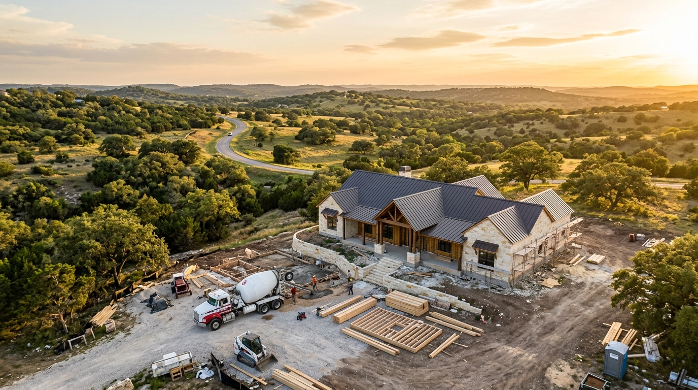 What a Custom Home Actually Costs in the Hill Country Right Now